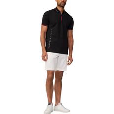 Hackett London Herren Polo-Shirt - Schwarz