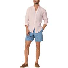 Hackett London Men Swimwear Hackett London Printed Regular Fit Swim Trunks - Jetty Blue
