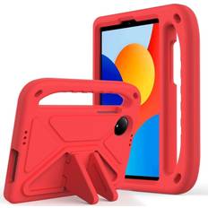 Xiaomi Redmi Pad SE 8.7 Børneskal Med Håndtag Og Stativ Rød