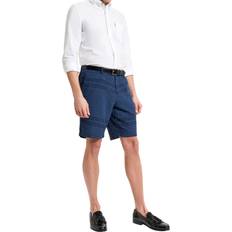 Ben Sherman Shorts Ben Sherman Cotton Blend Seersucker Shorts - Dark Navy