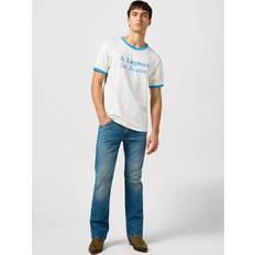 Wrangler T-shirts Wrangler Regular Ringer Tee Vintage - White
