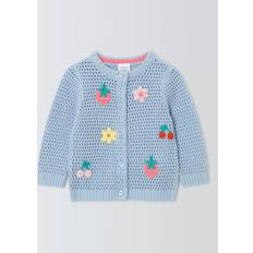 Babies Cardigans Children's Clothing John Lewis Baby Crochet Cardigan - Blue