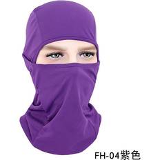 Purple Balaclavas Maxpower Windproof Breathable Full Face Ski Mask - Purple