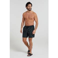 Green Swimming Trunks Mountain warehouse Mens Aruba Turtle Swim Shorts - Dark Green