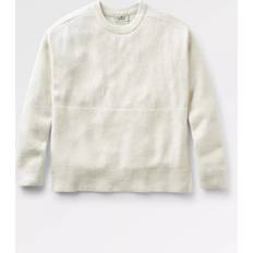 Passenger Cove Block Texture Jumper - White