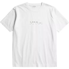 Johannes Organic Code Print T-Shirt - White