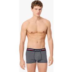 Lacoste Blue Men's Underwear Lacoste Pack of 3 Hipsters in Stretch Cotton - Navy/Blue/White