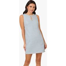 Adrianna Papell Sleeveless Mini Dress - Light Blue
