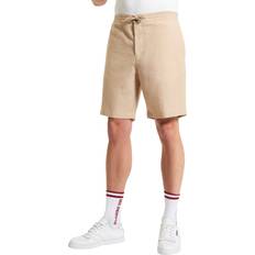 Ben Sherman Shorts Ben Sherman Linen & Cotton Blend Shorts - Stone
