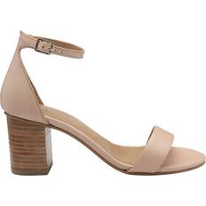Pink - Women Heeled Sandals Ravel Callie Leather Block Heel Sandals - Pink