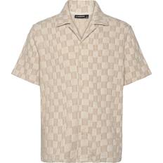 J.Lindeberg Skjorter J.Lindeberg Torpa Resort Jersey Shirt - Beige