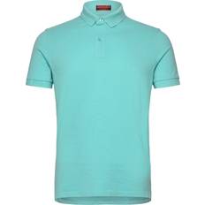 Superdry Herr Pikétröjor Superdry Herren City Polohemd aus Pikee - Blau