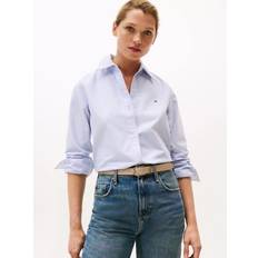 Tommy Hilfiger Dame Skjorter Tommy Hilfiger Skjorte Oxford Relaxed Fit Shirt - Blå