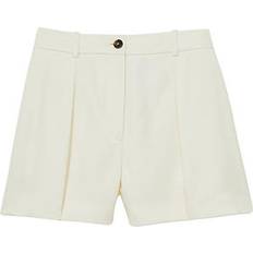 Reiss Shorts Reiss Millie Single Pleat Tailored Shorts - Cream
