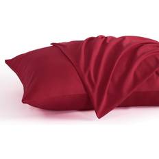 Red Pillow Cases NTBAY King Cases Set of 2 2 Pack Brushed Microfiber 20x40 Pillow Case Red