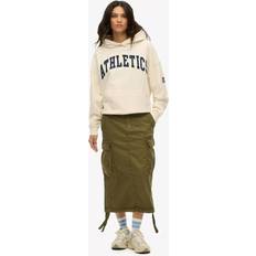 Superdry Cargo Midi Skirt - Burnt Olive
