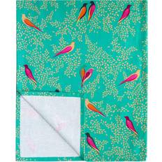 Sara Miller Chelsea Cotton Table Runner 250 cm Tablecloth Green