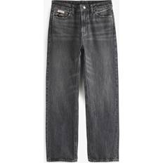 Calvin Klein Green Trousers & Shorts Calvin Klein Signature 90's Straight Jeans - Black Fog