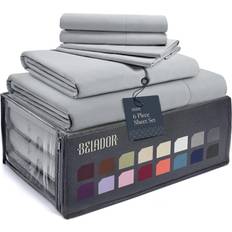 Belador Silky Soft Cali King Set 6 Piece Bed Sheet