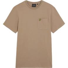 Lyle & Scott Beige T-shirts Lyle & Scott Klassisk Crew Neck T-shirt Beige