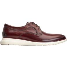 Men Derby on sale Base London Mens Wing Leather Derby Shoes - Black