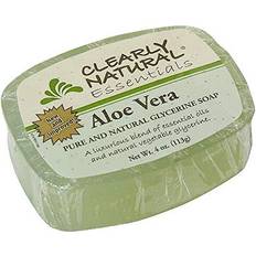 Clearly Natural Glycerine Bar Soap Aloe Vera 4 oz 4 pack