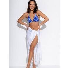 Cache-maillots & Paréos Pour Moi Paréo Multivoies Tissé Froissé À Franges - Petit/Moyen