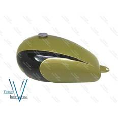 Vehicle Parts AEspares Triumph T150 Green Black Petrol Fuel Gas Tank with Cap