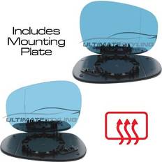 Vehicle Parts Ultimate Styling BMW E81 E87 2010-2012 Blue Tinted Heated Aspherical 1 Pair