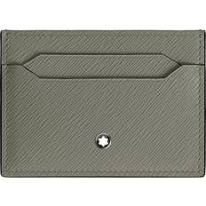 Montblanc Sartorial Leather Cardholder - Medium Grey
