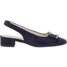 Gabor Women Heels & Pumps Gabor Malta Suede Buckle Slingback Courts