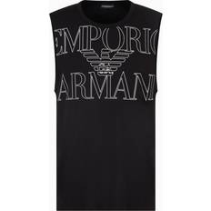 Emporio Armani Herre Toppe Emporio Armani T-Shirt Swimwear - Black