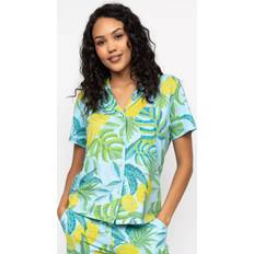Cyberjammies Pineapple Pyjama Shirt - Light Blue