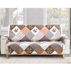 Microfiber Loose Covers WONGS BEDDING Floral Furniture Protector with Non-Slip Particles Loose Sofa Cover