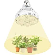 Plantlights Sansi 24W LED Pflanzenlampe Vollspektrum E27 Weiß