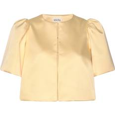 Malina Blusar Malina Serena Short Sleeve Wrap Blouse - Gul
