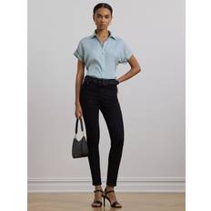 Lauren Ralph Lauren Broono Ss Linen Shirt