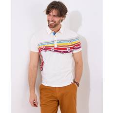 Joe Browns Men Polo Shirts Joe Browns Men's Nod To Nostalgia Polo Shirt - Cream