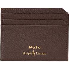 Card Holder Pebble Leather - Dark Brown