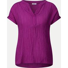Cecil Damen Strukturbluse - Anemone Pink
