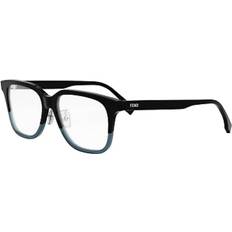 Demo Square Mens Eyeglasses FE50090F 005 55 Black OS
