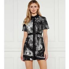 Desigual Kjoler Desigual Blusekjole Tropic Litography - Black