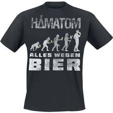 H&Matom T-shirt - Bier - Svart