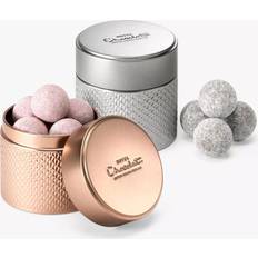 Hotel Chocolat Pink & Classic Champagne Truffle Tins 200g
