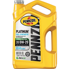 0w 20 synthetic oil Pennzoil Pzl 0W20 Syn Platinum 5Qt Synthetic 5 Quarts Motor Oil 1.25gal