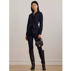 Ralph Lauren XS Shirts Ralph Lauren Gionina Tie Front Shirt - Navy