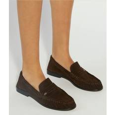 Brown Loafers on sale Dune London Dune Grisella Suede Loafers - Brown