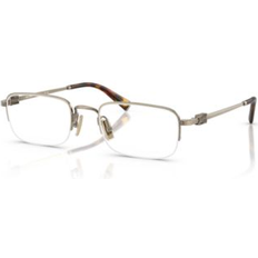 Miu Miu Glasögon Miu Miu Women's Rectangle Eyeglasses Mu 52WV Old Gold 51mm