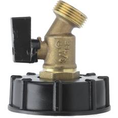 Tomtop Jms IBC Tote Tank Adapter Male Thread Drain Hose Connector Faucet Tap Valve Fitting Part