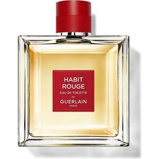 Guerlain Habit Rouge For Men Eau De Toilette Spray 5 Ounce